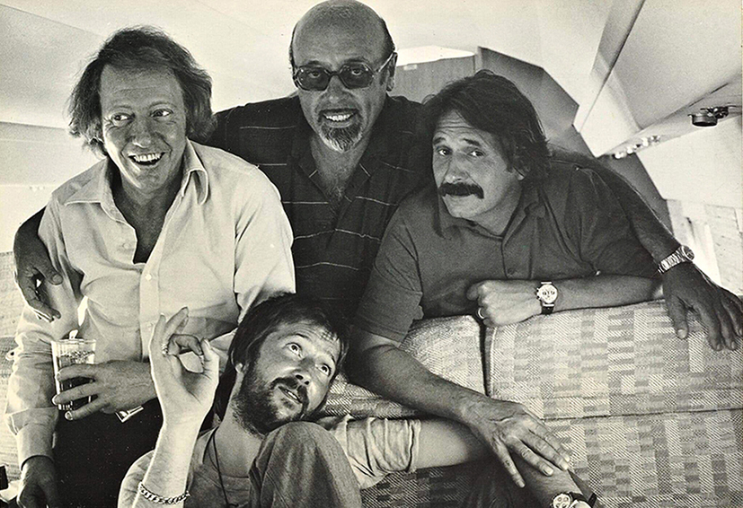 Stigwood, Ertegun, McGrath, E.C. 1974 Barbados.jpg